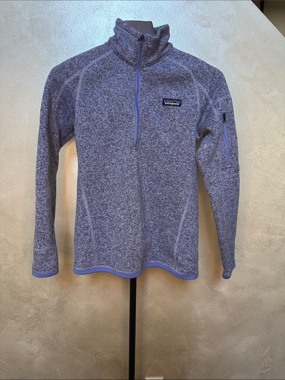Patagonia Heathered Lavender Better Sweater size xs